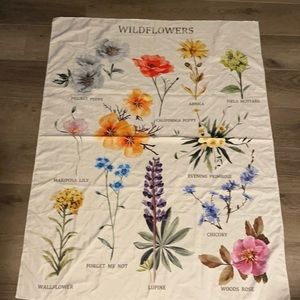 Flowers Tapestry. Wall Decor